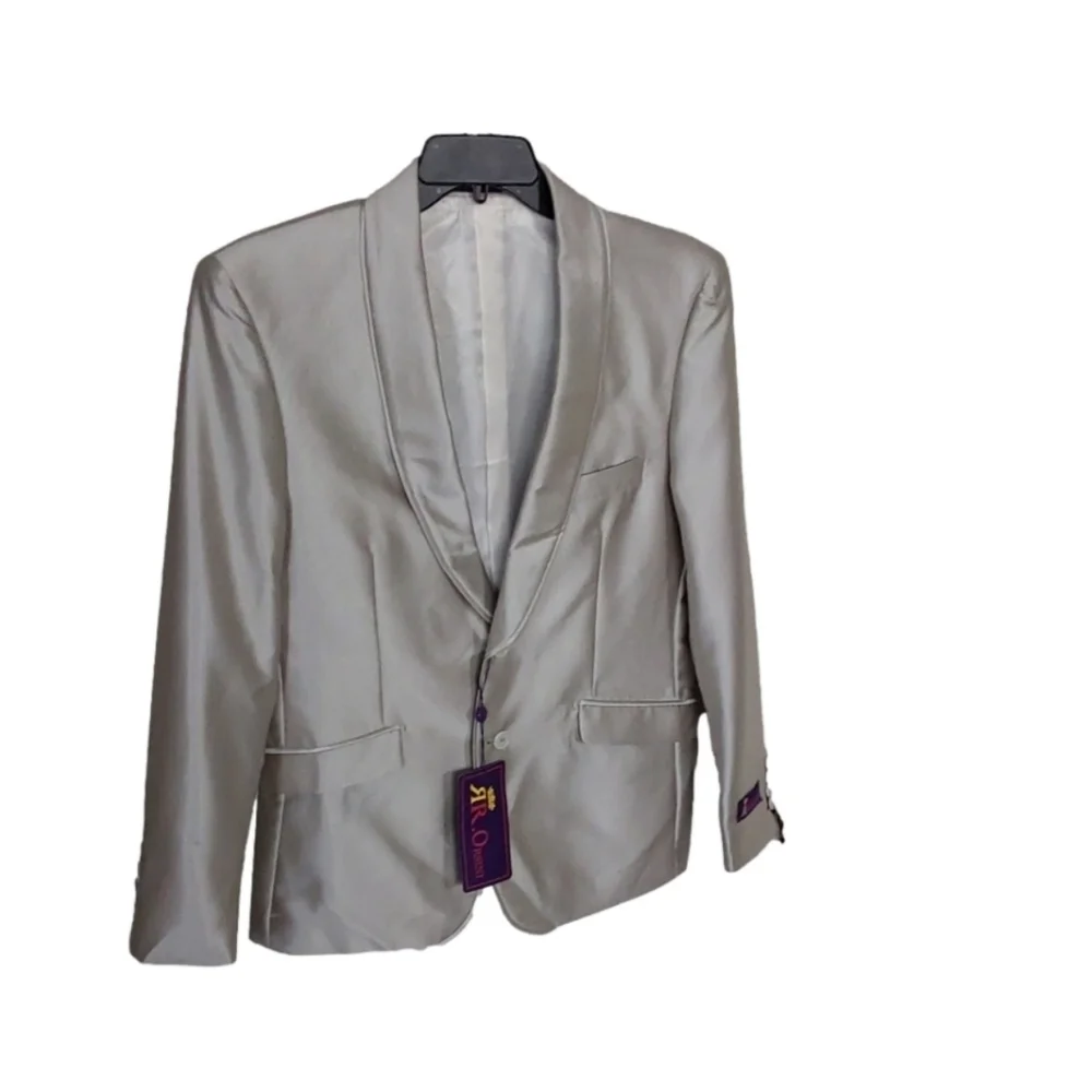 Robert ORSINI‎ CHAMPAGNE NWT SINGLE BREASTED DOUBLE VENT SLIM CUT SPORT COAT